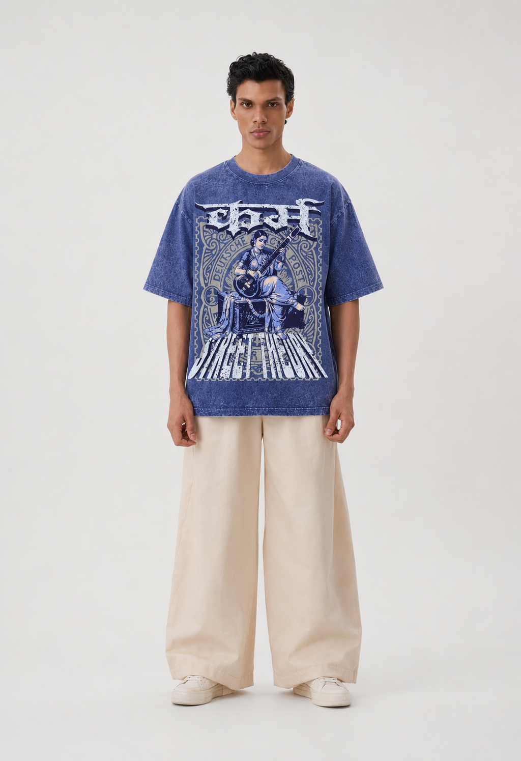 कर्म Vintage Oversized T-Shirt