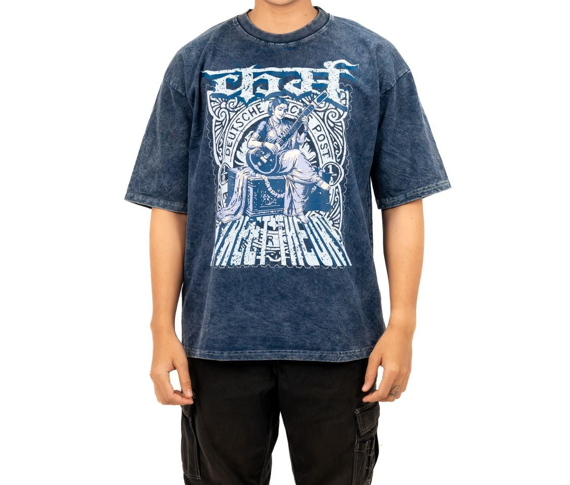 कर्म oversized tee