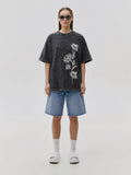 Exquisite Floral Oversized T-Shirt