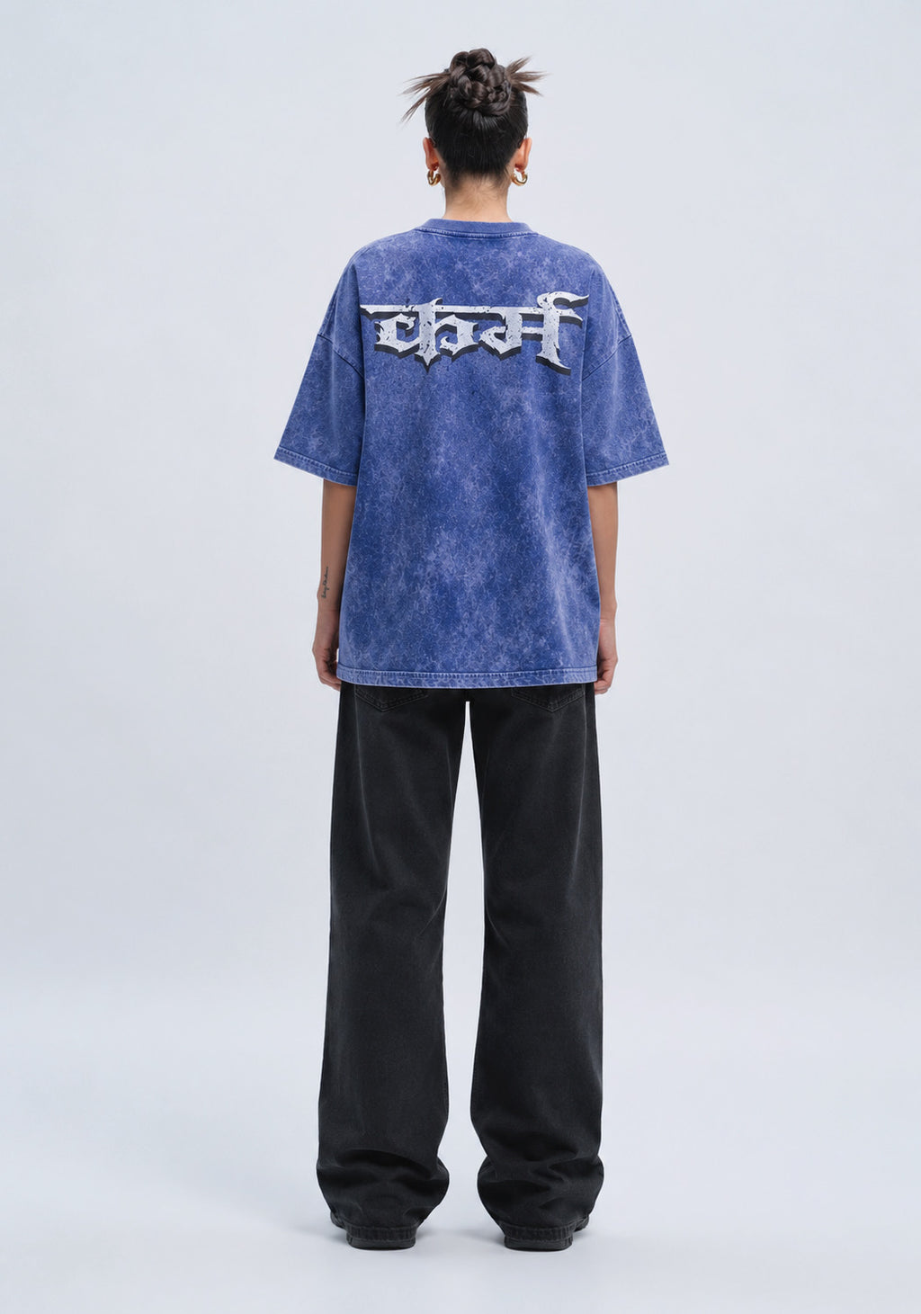 कर्म Vintage Oversized T-Shirt
