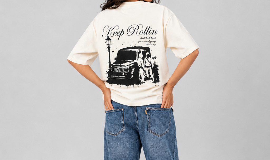 Keep Rollin Oversized T-Shirt