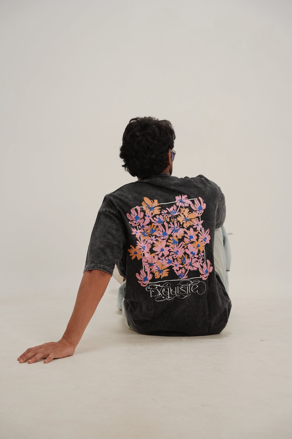 Exquisite Floral Oversized T-Shirt