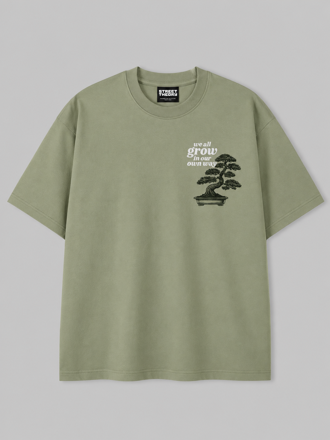 We All Grow Oversized T-Shirt
