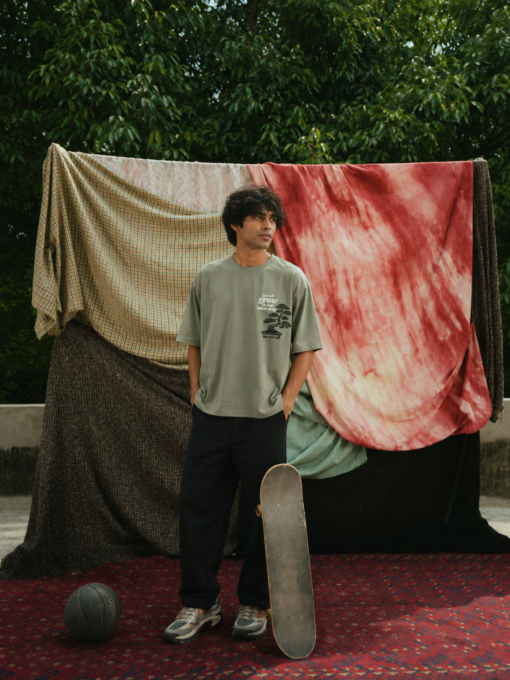 We All Grow Oversized T-Shirt