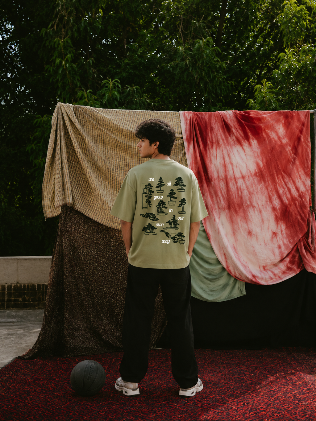 We All Grow Oversized T-Shirt