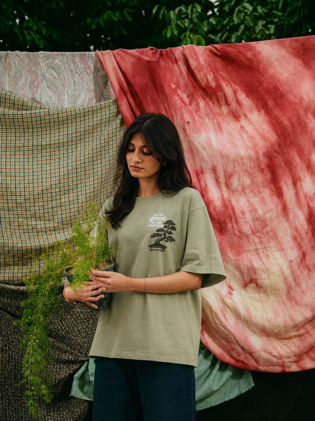 We All Grow Oversized T-Shirt