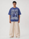 कर्म Vintage Oversized T-Shirt