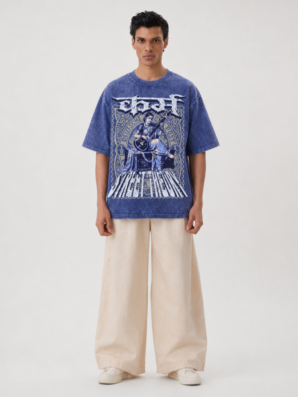 कर्म Vintage Oversized T-Shirt
